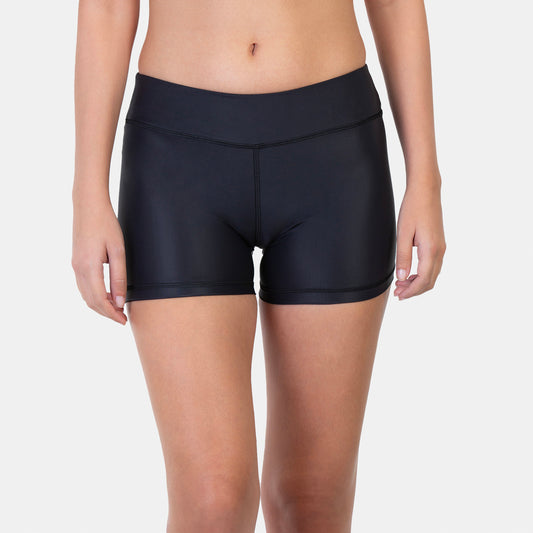 Envie Skinny Fit Stretchable Yoga Shorts - NVS5011 (Black)