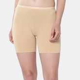 Envie Hugged Fit Thighcling Shorts - NVS5029 (Nude)
