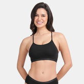 Envie Girls Non-Padded Non-Wired 3/4th Coverage Beginners Bra - NVGB1125 (Black)