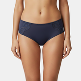 Envie Mid Rise 3/4th Coverage Lace Hipster - NVP2067 (Navy)
