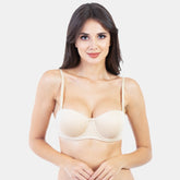 Envie Padded Wired Balconette Bra - NVB1030 (Nude)