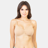 Envie Non-Padded Non-Wired 3/4th Coverage T-Shirt Bra - NVB1040 (Skin)