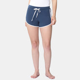 Envie Dualtone Relaxed Fit Dolphin Shorts - NVS5023 (Denim White)