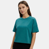 Envie Relaxed Fit Short Sleeve T-Shirt - NVTS1002 (Sea Green)