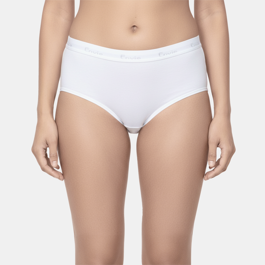 Envie Low Rise Half Coverage Bikini - NVP2063 (White)