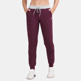 Envie Regular Fit Ankle Length Track Pant - NVTP8009 (Wine White)