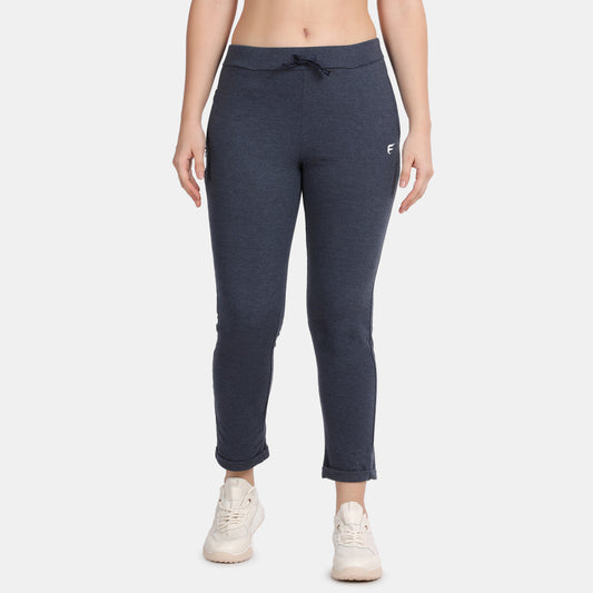 Envie Regular Fit Ankle Length Track Pant - NVTP8011 (Navy Melange)