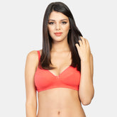 Envie Non-Padded Non-Wired 3/4th Coverage Minimizer Bra - NVB1001 (Rosebite)