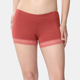 Envie Hugged Fit Ultralight Hot Shorts - NVS5030 (Light Maroon)