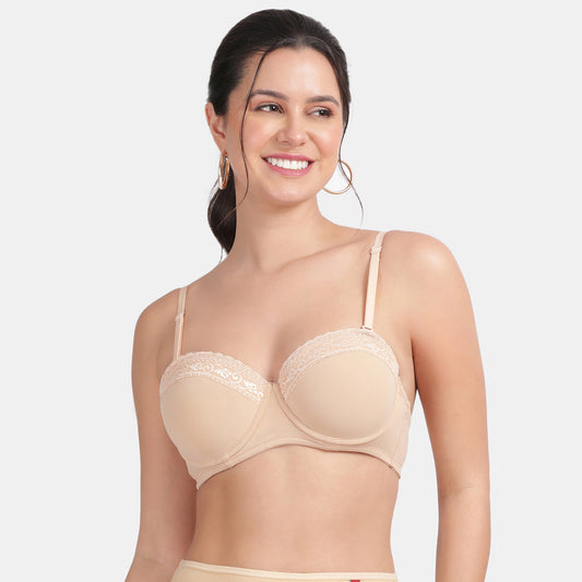 Envie Padded Wired Medium Coverage Push-Up Bra - NVB1119 (J Skin)
