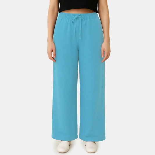 Envie Relaxed Fit Wide Leg Baggy Pant – NVTP8016 (Light Blue)