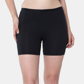 Envie Hugged Fit Thighcling Shorts - NVS5029 (Black)