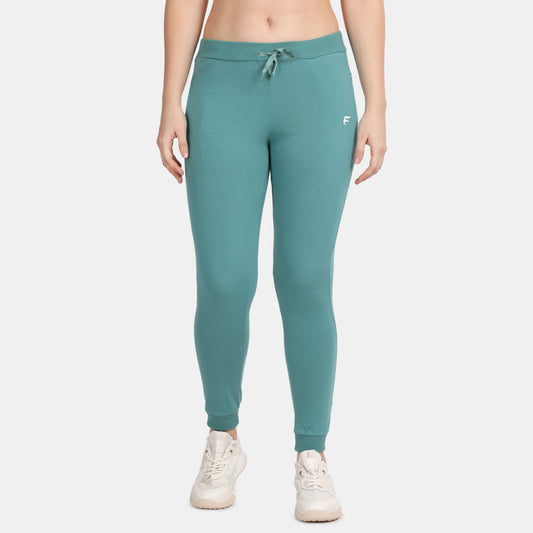 Envie Regular Fit Ankle Length Jogger Pant - NVTP8012 (Sea Green)