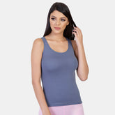 Envie U-Neck Short Length Racerback Tank Top - NVC3003 (Grisaille)