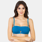 Envie Non-Padded Non-Wired Medium Coverage Bandeau Bra - NVB1027 (Royal Blue)