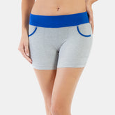 Envie Dualtone Hugged Fit Comfort Shorts - NVS5010 (Grey Sapphire)