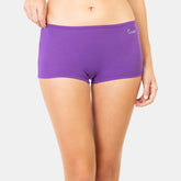 Envie Regular Fit Mid Rise Boyshorts - NVS5018 (Purple)