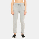 Envie Regular Fit Ankle Length Track Pant - NVTP8011 (Grey Melange)