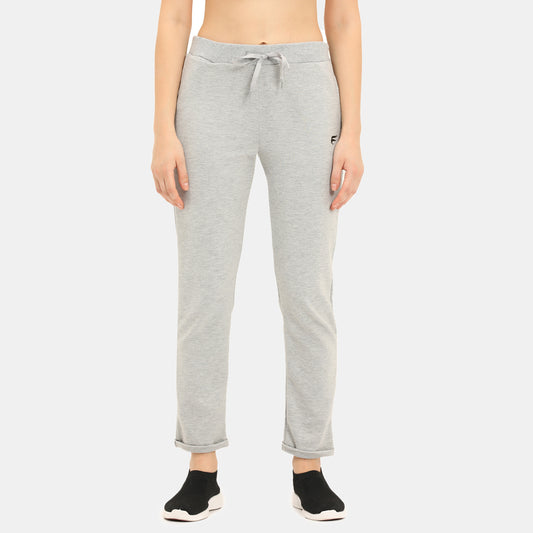 Envie Regular Fit Ankle Length Track Pant - NVTP8011 (Grey Melange)