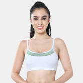 Envie Girls Non-Padded Non-Wired Full Coverage Beginners Bra - NVGB1113 (White)