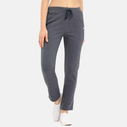 Envie Regular Fit Ankle Length Fleece Track Pant - NVTP8013 (Indigo Melange)