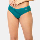 Green medium rise cotton hipster panty pack of 2 - Envie NVP2014
