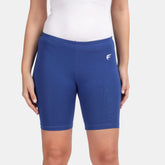 Envie Hugged Fit Thigh Length Cycling Shorts - NVS5019 (Royal Blue)