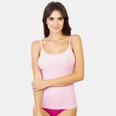 Envie Relaxed Fit Scoop Neck Short Length Camisole - NVC3010 (Pink)