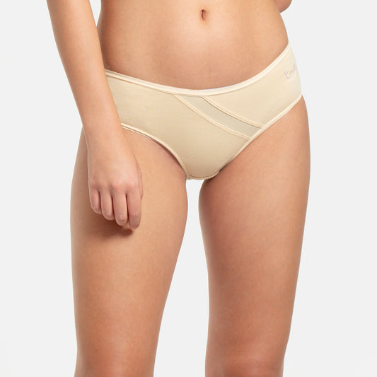 Envie Medium Rise 3/4th Coverage Hipster - NVP2014 (Nude)