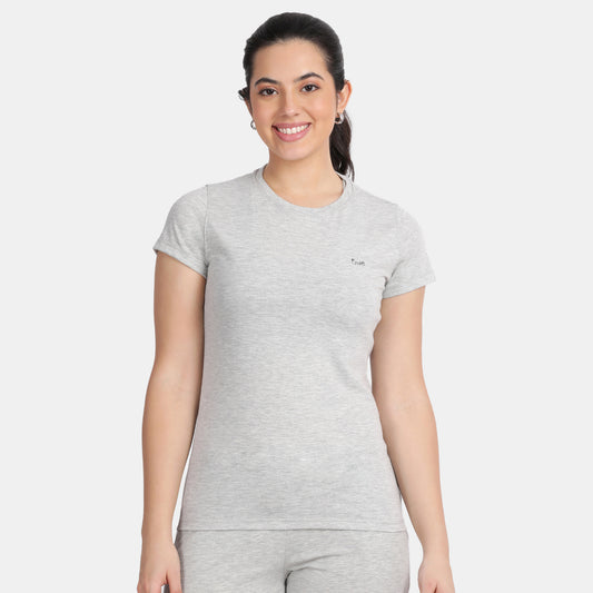 Envie Regular Fit Short Sleeve T-Shirt - NVTS1001 (Grey Melange)