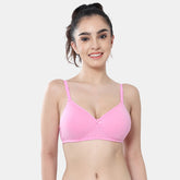 Envie Padded Non-Wired 3/4th Coverage T-Shirt Bra - NVB1105 (Rose Bloom)
