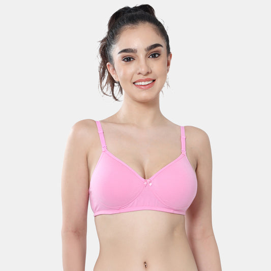 Envie Padded Non-Wired 3/4th Coverage T-Shirt Bra - NVB1105 (Rose Bloom)
