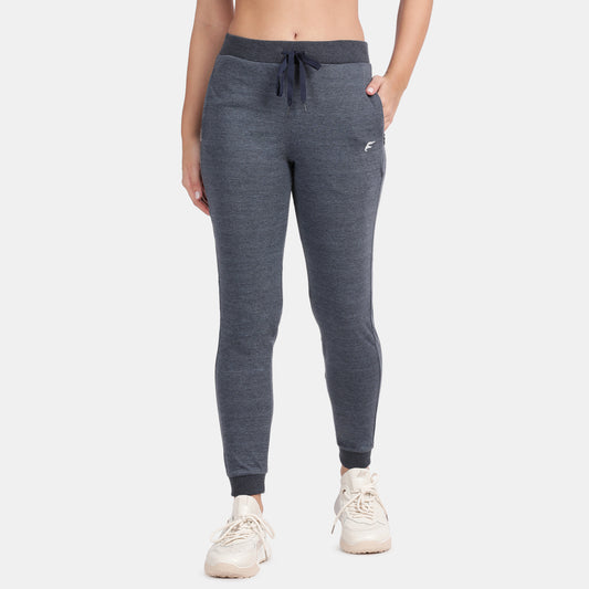 Envie Regular Fit Ankle Length Jogger Pant - NVTP8012 (Navy Melange)