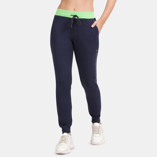 Envie Regular Fit Ankle Length Track Pant - NVTP8009 (Green)