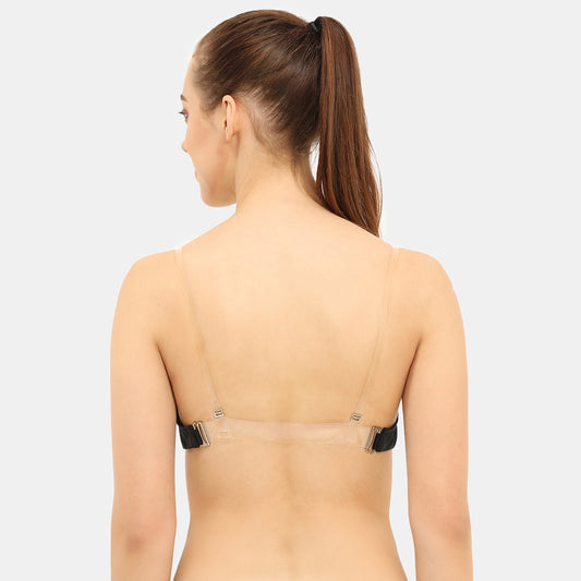 Envie Padded Non-Wired 3/4th Coverage Backless Bra - NVB1032 (Black)