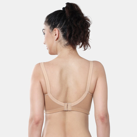 Envie Non-Padded Non-Wired Full Coverage T-Shirt Bra - NVB1106 (Nude)