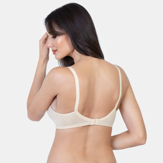 Envie Non-Padded Non-Wired 3/4th Coverage Maternity Bra - NVB1023 (Nude)