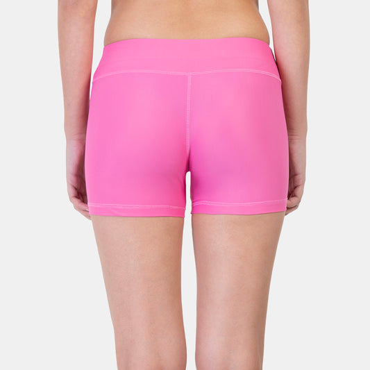Envie Skinny Fit Stretchable Yoga Shorts - NVS5011 (Pink)