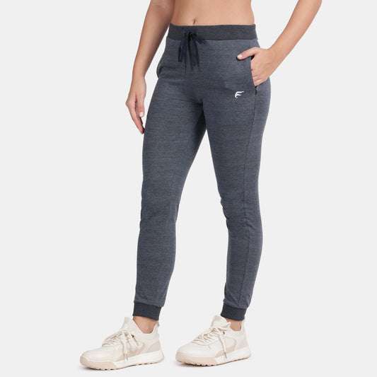 Envie Regular Fit Ankle Length Jogger Pant - NVTP8012 (Navy Melange)