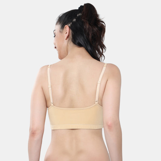 Envie Girls Non-Padded Non-Wired Full Coverage Beginners Bra - NVGB1113 (Nude)