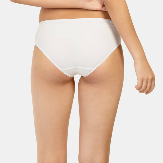 Envie Medium Rise 3/4th Coverage Hipster - NVP2014 (White)