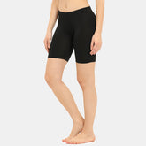 Envie Hugged Fit Cycling Shorts - NVS5026 (Black)