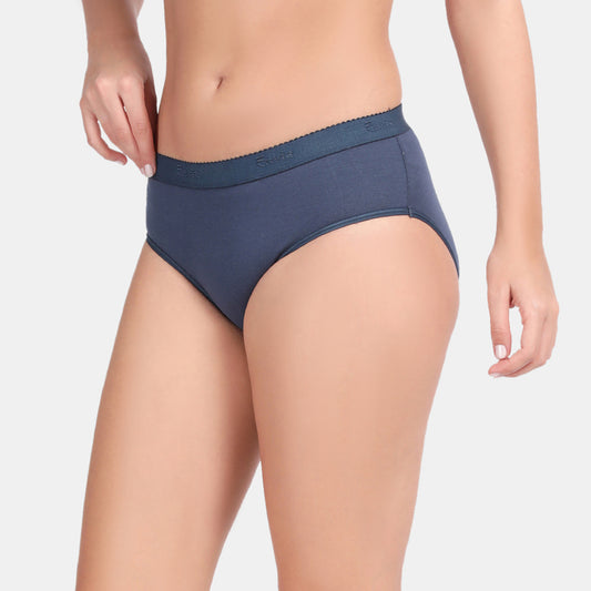 Envie Medium Rise 3/4th Coverage Hipster (Pack of 2) - NVP2054 (Denim Pink)