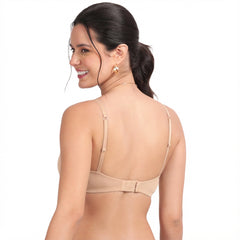 Envie Padded Non-Wired 3/4th Coverage T-Shirt Bra - NVB1129 (Skin)