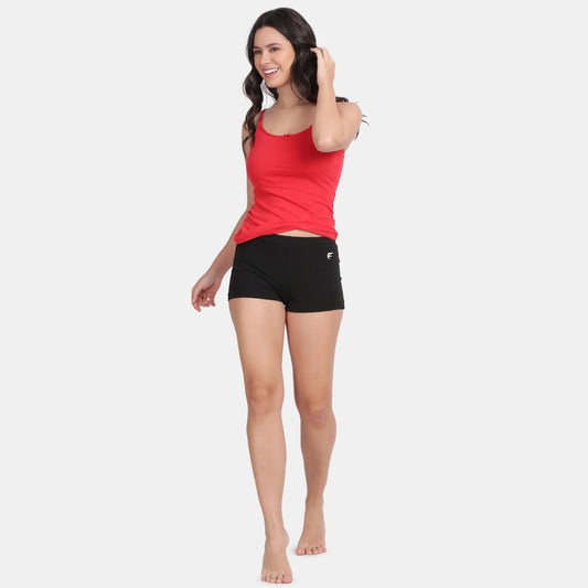 Envie Regular Fit Basic Underskirt Shorts - NVS5017 (Black)