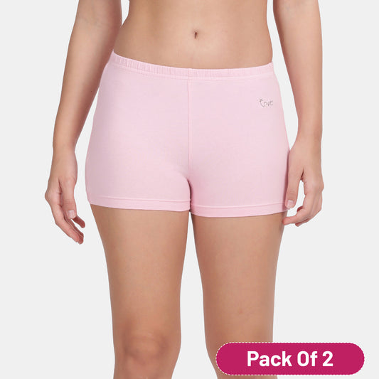 Envie Value+ Regular Fit Basic Underskirt Shorts - NVS5017 (Pink)