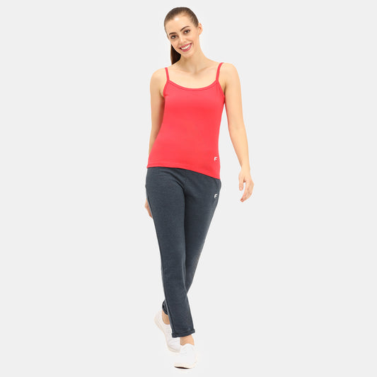 Envie Regular Fit Round Neck Short Length Basic Camisole - NVC3021 (Red)