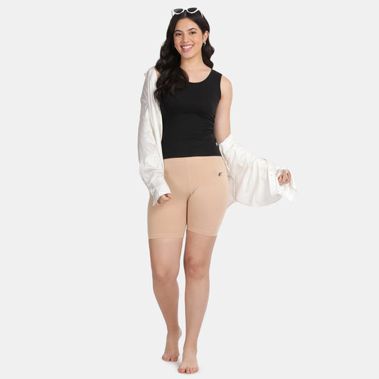 Envie Regular Fit U-Neck Short Length Tank Top - NVC3019 (Black)