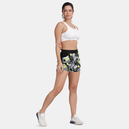 Envie Non-Padded Non-Wired Full Coverage Sports Bra - NVB1055 (White)