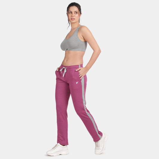 Envie Regular Fit Ankle Length Track Pant - NVTP8002 (Amethyst Grey)